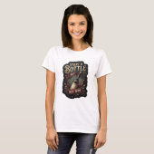 Dynamic Gold START EINE FLASCHE NICHT KRIEG Statem T-Shirt (Vorne ganz)