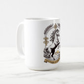Dynamic Horse Emblem, Chinese New Year Gift Kaffeetasse (Vorderseite Links)
