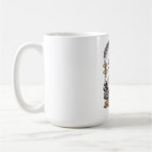 Dynamic Horse Emblem, Chinese New Year Gift Kaffeetasse (Links)