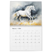 Dynamic Horses – Modern Art Calendar 2026 Kalender (Feb 2026)