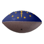 Dynamic Indiana State Flag Graphic on a Football (Gedreht 270)