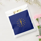 Dynamic Indiana State Flag Graphic on a Geschenktütchen (Versiegelt)