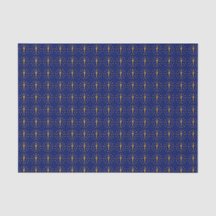 Dynamic Indiana State Flag Graphic on a Seidenpapier