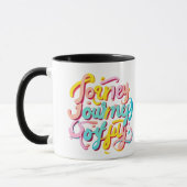 "Dynamic Joyful Graphic" Tasse (Links)