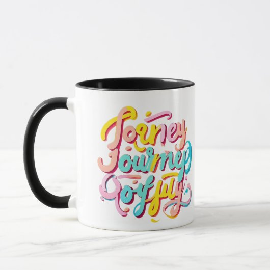 "Dynamic Joyful Graphic" Tasse (Links)