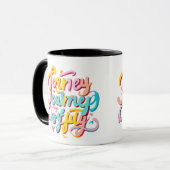 "Dynamic Joyful Graphic" Tasse (Vorderseite Links)