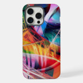 Dynamic Lines Abstraction iPhone Hülle (Rückseite)