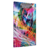 Dynamic Lines Abstraction Klemmbrett (Rechts)