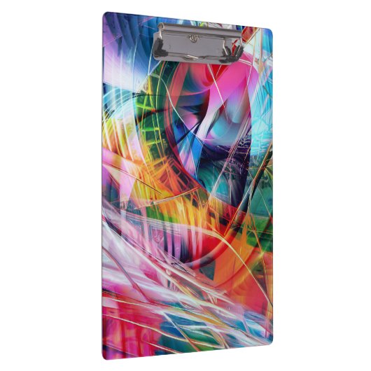 Dynamic Lines Abstraction Klemmbrett (Rechts)