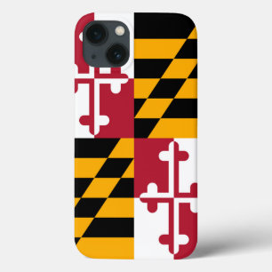 Dynamic Maryland State Flag Graphic on a Case-Mate iPhone Hülle