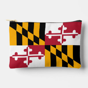 Dynamic Maryland State Flag Graphic on a Zubehörtasche