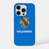 Dynamic Oklahoma State Flag Graphic on a iPhone Hülle (Rückseite)