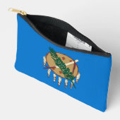 Dynamic Oklahoma State Flag Graphic on a Zubehörtasche (Offen)