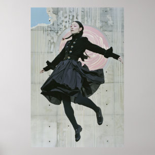 Dynamic Pose Fashion Fotografy Poster