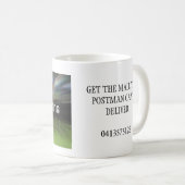 Dynamic Racing Mail Kaffee-Tasse Kaffeetasse (VorderseiteRechts)