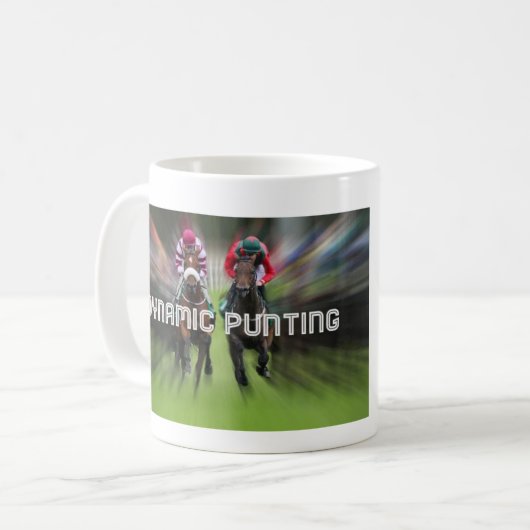 Dynamic Racing Mail Kaffee-Tasse Kaffeetasse (Vorderseite Links)