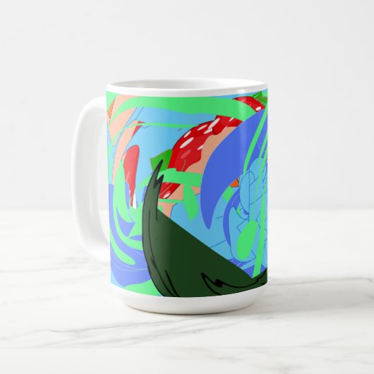 Dynamic Routes: A Study in Motion Kaffeetasse (Vorderseite Links)