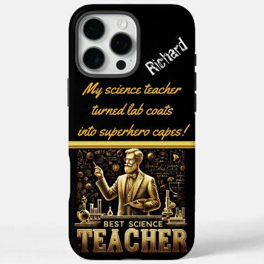 Dynamic Science Teacher Inspiriere Studierende Case-Mate iPhone Hülle (Rückseite)