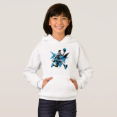 Dynamic Slam Dunk Basketball Player Hoodie (Vorne ganz)