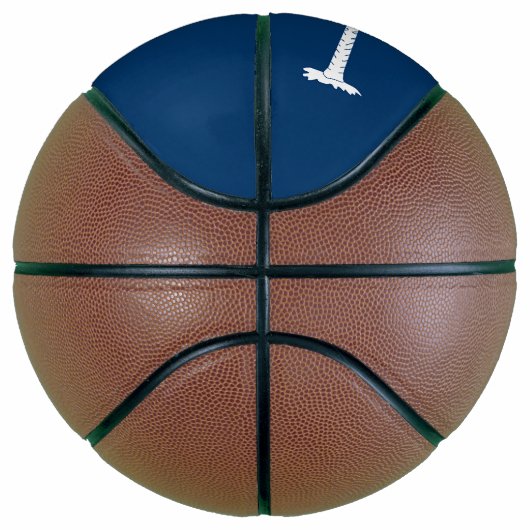Dynamic South Carolina State Flag Graphic Basketball (Rechts)