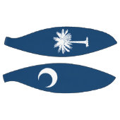 Dynamic South Carolina State Flag Graphic Basketball (Panele)