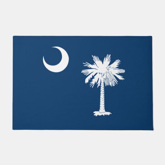 Dynamic South Carolina State Flag Graphic Fußmatte (Vorderseite)