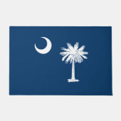 Dynamic South Carolina State Flag Graphic Fußmatte (Vorderseite)