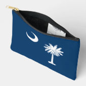 Dynamic South Carolina State Flag Graphic on a Zubehörtasche (Offen)