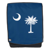 Dynamic South Carolina State Flag Graphic Rucksack (Vorderseite)