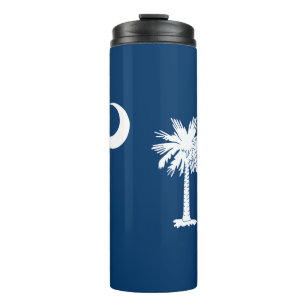 Dynamic South Carolina State Flag Graphic Thermosbecher