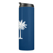 Dynamic South Carolina State Flag Graphic Thermosbecher (Nach rechts gedreht)