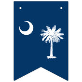 Dynamic South Carolina State Flag Graphic Wimpelkette (Dritte Fahne)