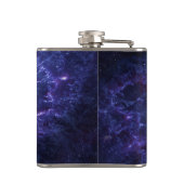 Dynamic Space Nebula Cosmic Image Flachmann (Rückseite)