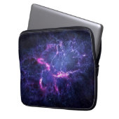 Dynamic Space Nebula Cosmic Image Laptopschutzhülle (Vorderseite Links)