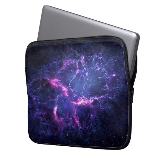 Dynamic Space Nebula Cosmic Image Laptopschutzhülle (Vorderseite Links)