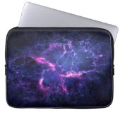 Dynamic Space Nebula Cosmic Image Laptopschutzhülle (Vorderseite)