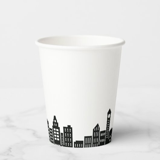 Dynamic Superhero 5. Geburtstag Pappbecher (Rückseite)