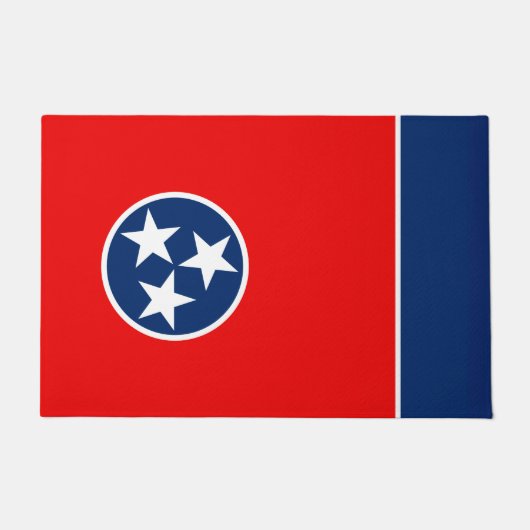Dynamic Tennessee State Flag Graphic on a Fußmatte (Vorderseite)