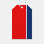 Dynamic Tennessee State Flag Graphic on a Geschenkanhänger (Rückseite)