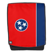 Dynamic Tennessee State Flag Graphic on a Rucksack (Vorderseite)