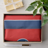 Dynamic Tennessee State Flag Graphic on a Seidenpapier (Geschenk)