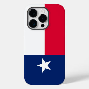Dynamic Texas State Flag Graphic on a Case-Mate iPhone 14 Pro Hülle