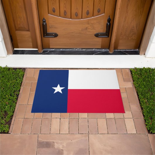Dynamic Texas State Flag Graphic on a Fußmatte (Außenbereich)