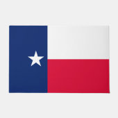 Dynamic Texas State Flag Graphic on a Fußmatte (Vorderseite)