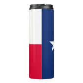 Dynamic Texas State Flag Graphic on a Thermosbecher (Rückseite)