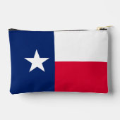 Dynamic Texas State Flag Graphic on a Zubehörtasche (Rückseite)
