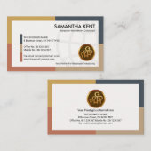 Dynamic White Global Manpower Labour Consultant Visitenkarte (Vorne/Hinten)