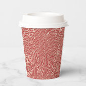 Dynamic Zigzag Paper Cup - Energie in jeder Sippe Pappbecher (Rückseite)