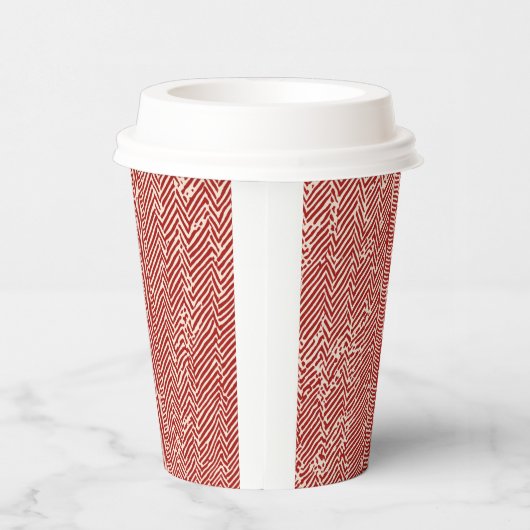Dynamic Zigzag Paper Cup - Energie in jeder Sippe Pappbecher (Rechts)