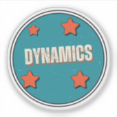 Dynamik Aufkleber (Vorderseite)